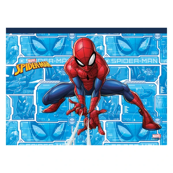 AS DRAWING SET MARVEL SPIDERMAN TRANSPARENT BAG FOR AGES 3+