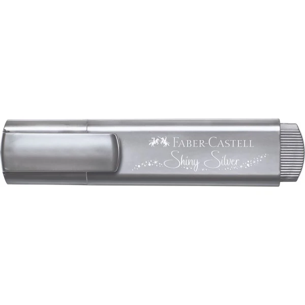 FABER-CASTELL HIGHLIGHTER METALLIC SILVER