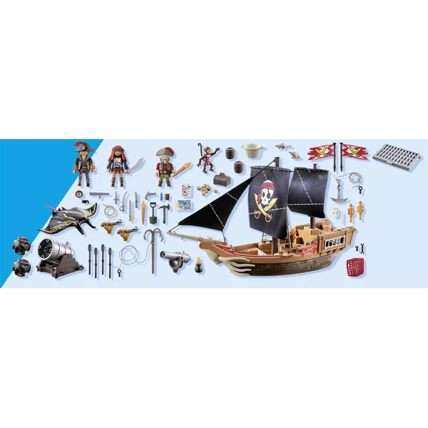 PLAYMOBIL PIRATES LARGE PIRATE SHIP