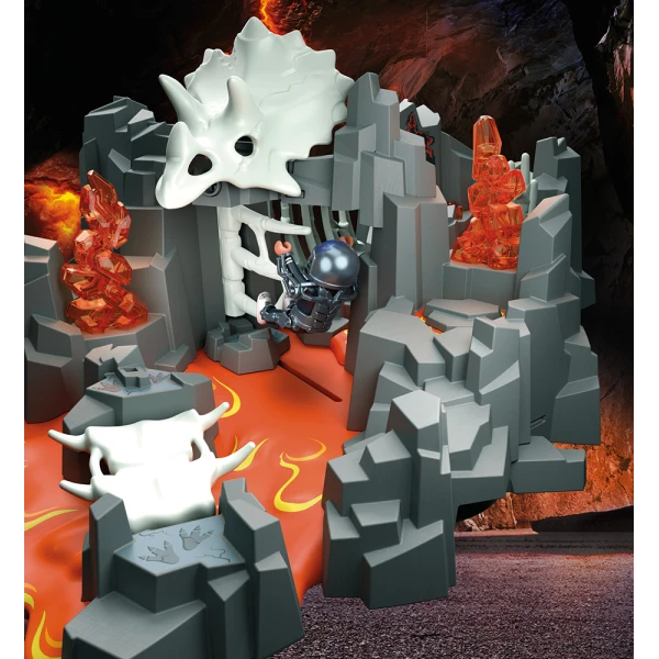 PLAYMOBIL DINO RISE GUARDIAN OF THE LAVA MINE