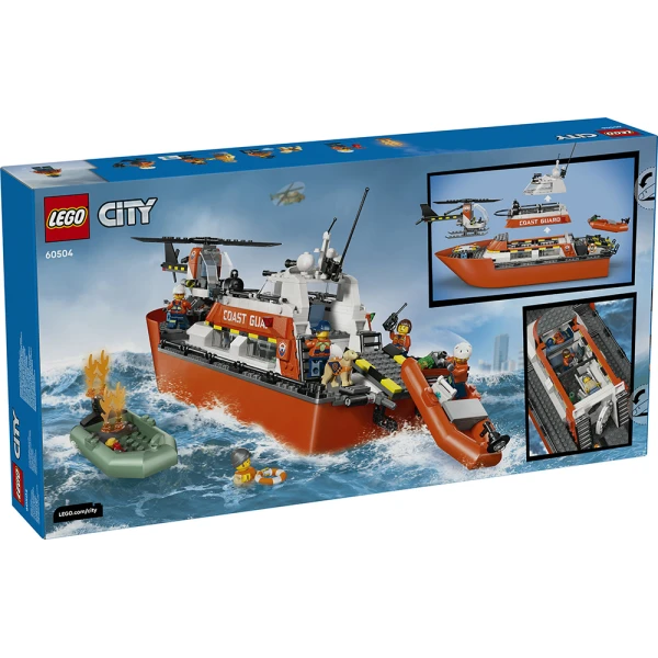 LEGO® CITY ΔΙΑΣΩΣΤΙΚΟ ΣΚΑΦΟΣ & ΕΛΙΚΟΠΤΕΡΟ ΑΚΤΟΦΥΛΑΚΗΣ
