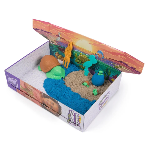KINETIC SAND BEACH SET TURTLE