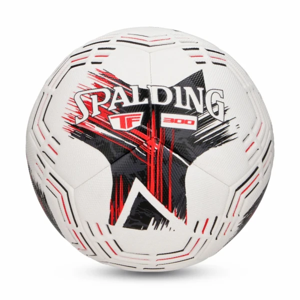 SPALDING ΜΠΑΛΑ ΠΟΔΟΣΦΑΙΡΟΥ TF-300 MACHINE STITCHED ΚΟΚΚΙΝΟ SIZE 5