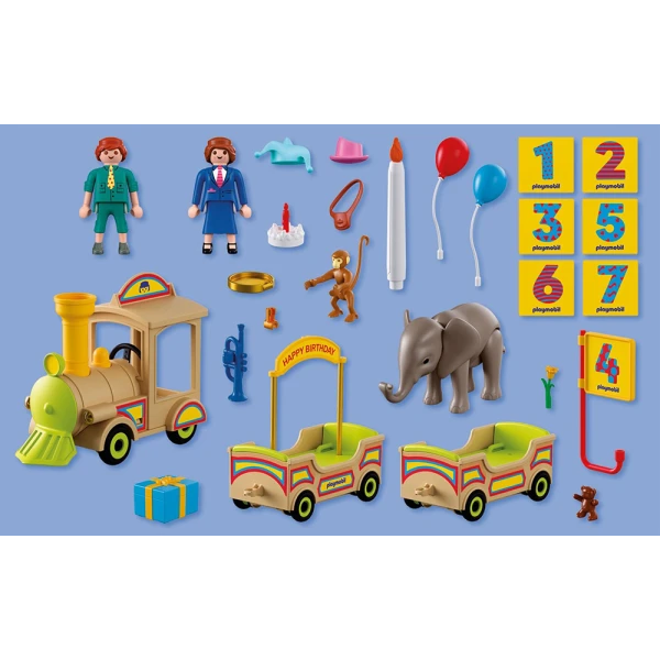 PLAYMOBIL GIFT COLLECTION BIRTHDAY TRAIN