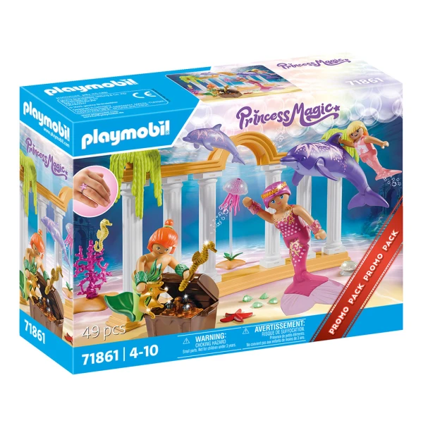 PLAYMOBIL PRINCESS MAGIC MERMAID TREASURE WITH DOLPHINS