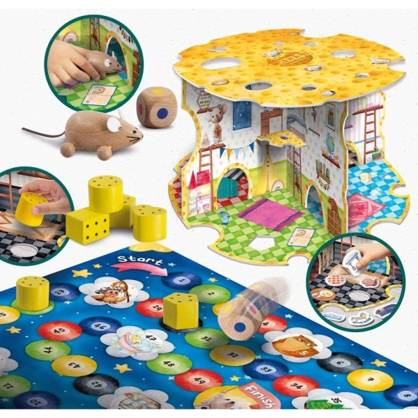 LISCIANI CAROTINA EDUCATIONAL GAME THE MOUSE HOUSE