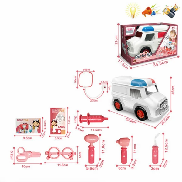 AMBULANCE WITH DOCTOR SET