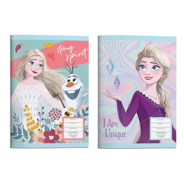 NOTEBOOK PIN 17X25 40 SHEETS FROZEN 2 - 2 DESIGNS