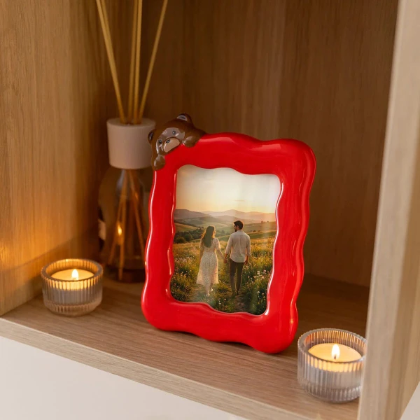LEGAMI ΚΕΡΑΜΙΚΗ ΚΟΡΝΙΖΑ FRAME THE MOMENT - TEDDY BEAR