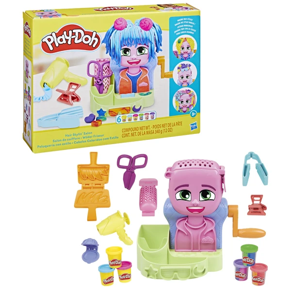 PLAY-DOH HAIR STYLIN SALON PLAYSET