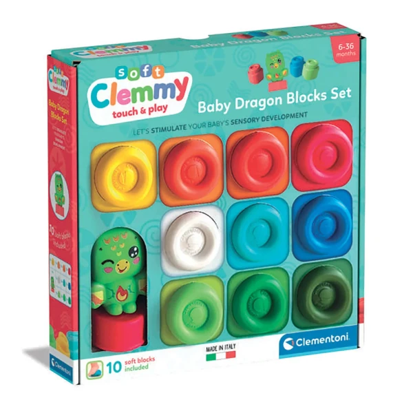 SOFT CLEMMY ΣΕΤ 9 ΜΑΛΑΚΑ ΤΟΥΒΛΑΚΙΑ MAGIC RAINBOW TRY ME ΓΙΑ 6-36 ΜΗΝΩΝ