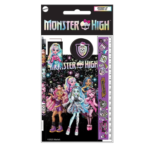 STATIONERY SET & NOTEBOOK MONSTER HIGH