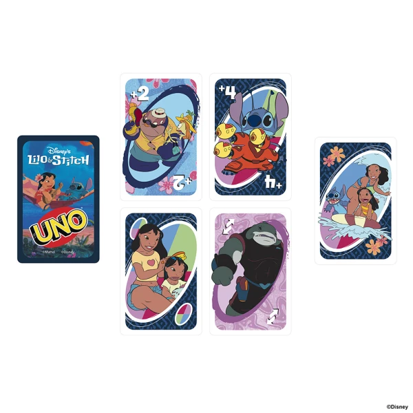 ΕΠΙΤΡΑΠΕΖΙΟ ΚΑΡΤΩΝ UNO LILO & STITCH