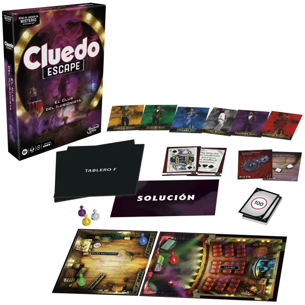ΕΠΙΤΡΑΠΕΖΙΟ ΠΑΙΧΝΙΔΙ CLUEDO ESCAPE THE ILLUSIONIST CLUB