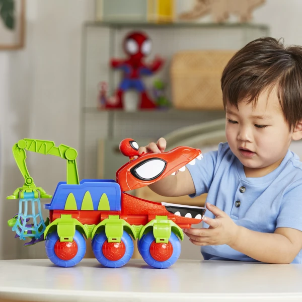 SPIDEY AND HIS AMAZING FRIENDS DINO WEBS TEAM VEHICLE