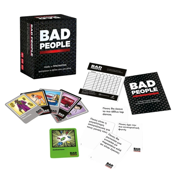 AS GAMES BOARD GAME BAD PEOPLE FOR AGES 18+