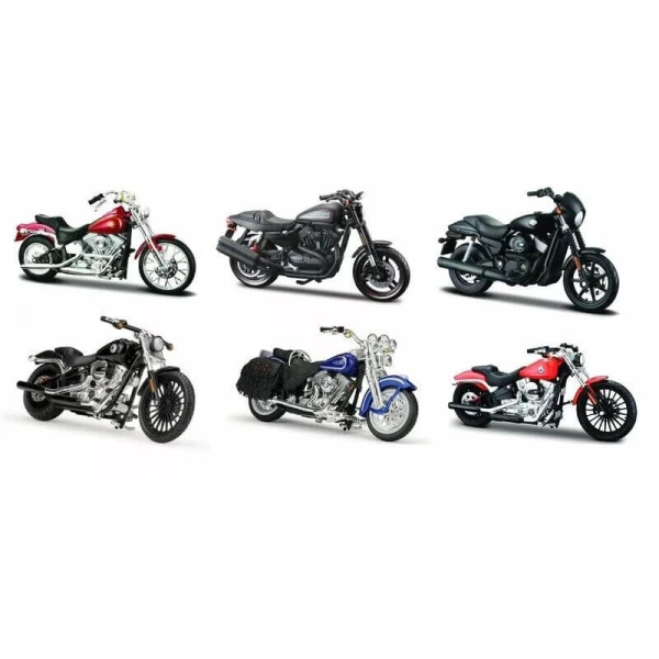 MAISTO 1:18 ΜΗΧΑΝΗ HARLEY DAVIDSON - ΔΙΑΦΟΡΑ ΣΧΕΔΙΑ