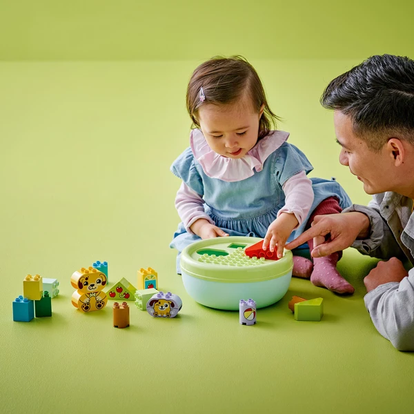 LEGO® DUPLO® MY FIRST ΤΑΞΙΝΟΜΗΣΗ ΣΧΗΜΑΤΩΝ: ΣΠΙΤΙ ΓΙΑ ΚΟΥΤΑΒΑΚΙΑ