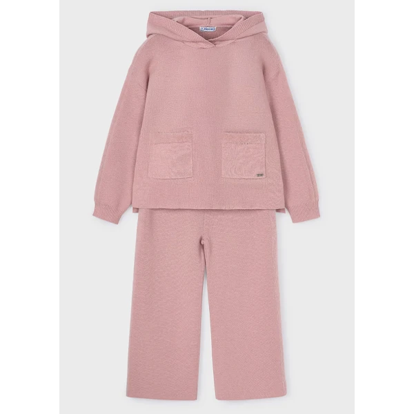 MAYORAL SET TROUSERS LONG KNITTED SOFT PINK