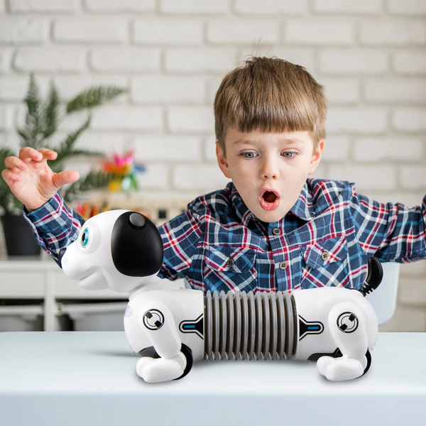 SILVERLIT YCOO ROBO DACKEL JUNIOR ΤΗΛΕΚΑΤΕΥΘΥΝΟΜΕΝΟ ΡΟΜΠΟΤ ΣΚΥΛΑΚΙ ΓΙΑ 5+ ΧΡΟΝΩΝ