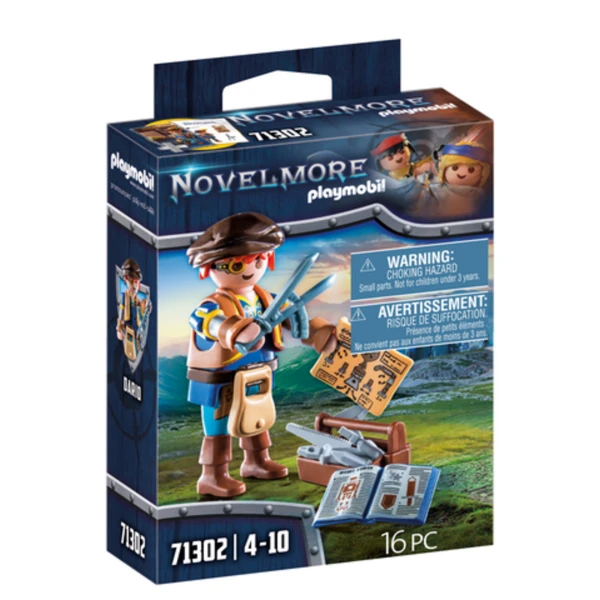PLAYMOBIL NOVELMORE DARIO WITH HIS TOOLS