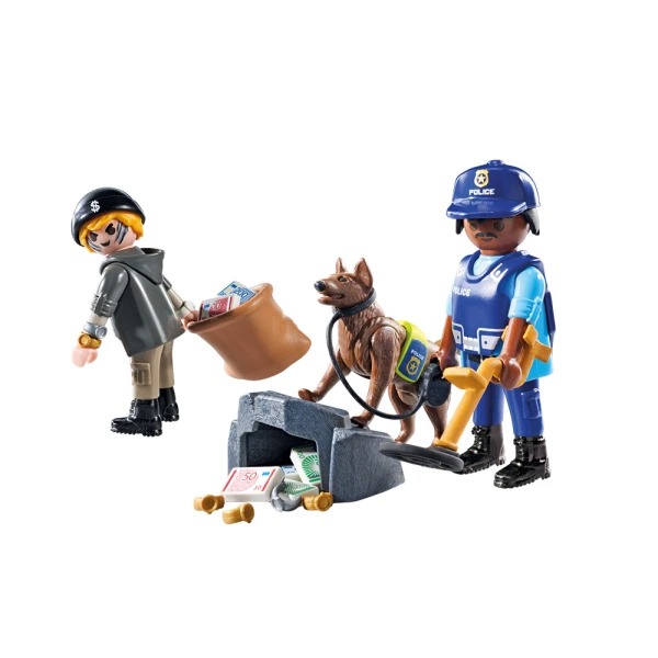 PLAYMOBIL ACTION HEROES ΑΣΤΥΝΟΜΙΚΗ ΕΡΕΥΝΑ ΚΛΟΠΙΜΑΙΩΝ 