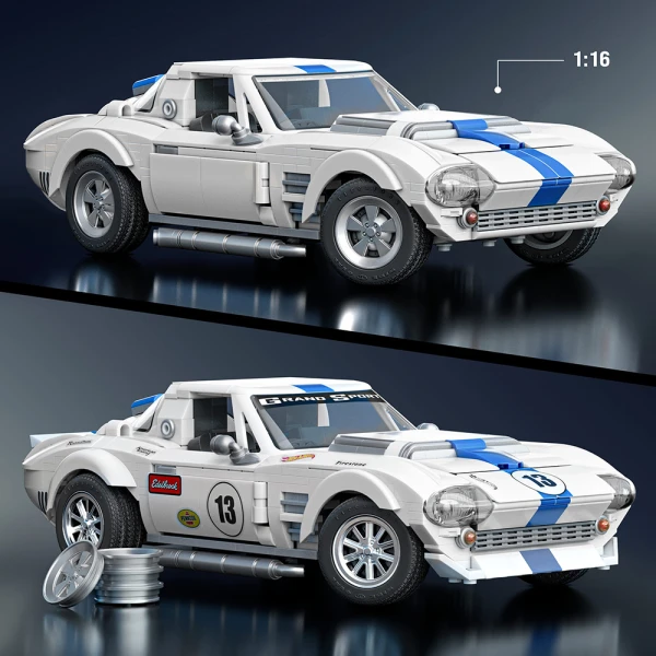 HOT WHEELS ELITE SERIES CAR CORVETTE GRAND SPORT