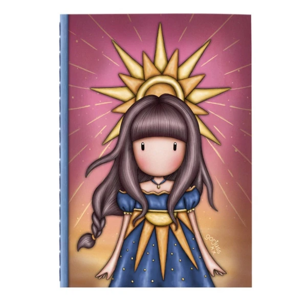 GORJUSS SANTORO STITCHED NOTEBOOK RAY OF LIGHT