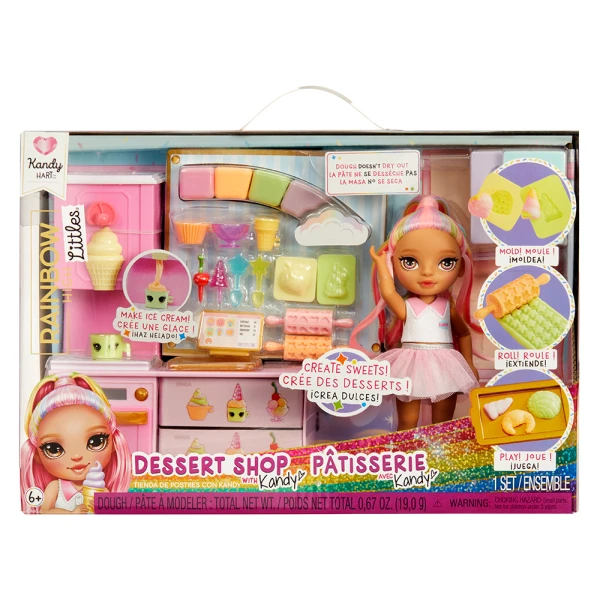 RAINBOW HIGH LITTLE DESSERT SHOP WITH KANDY DOLL