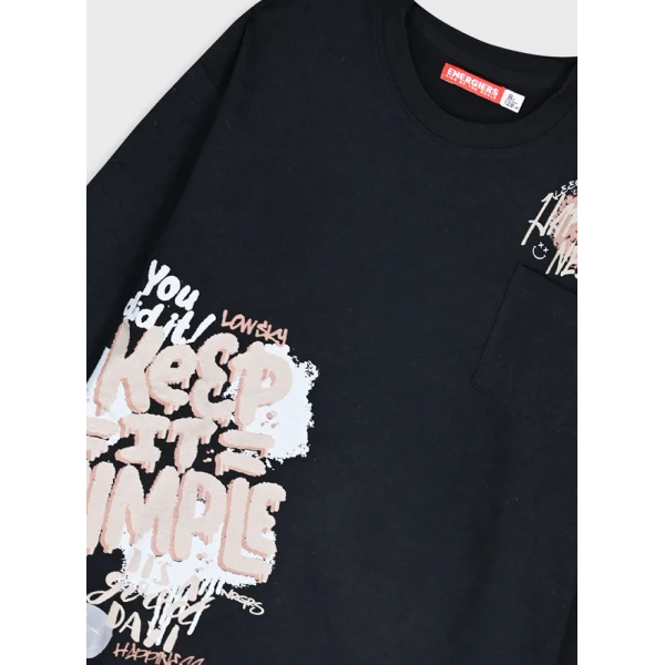 ENERGIERS BLOUSE BOY BLACK