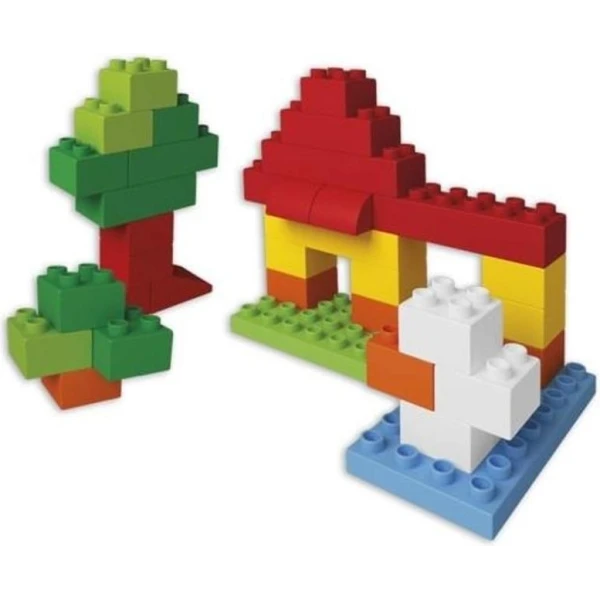 UNICOPLUS BUCKET WITH 50 COLOURED BRICKS