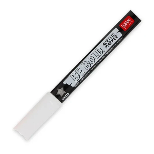 LEGAMI ACRYLIC MARKER BE BOLD - WHITE