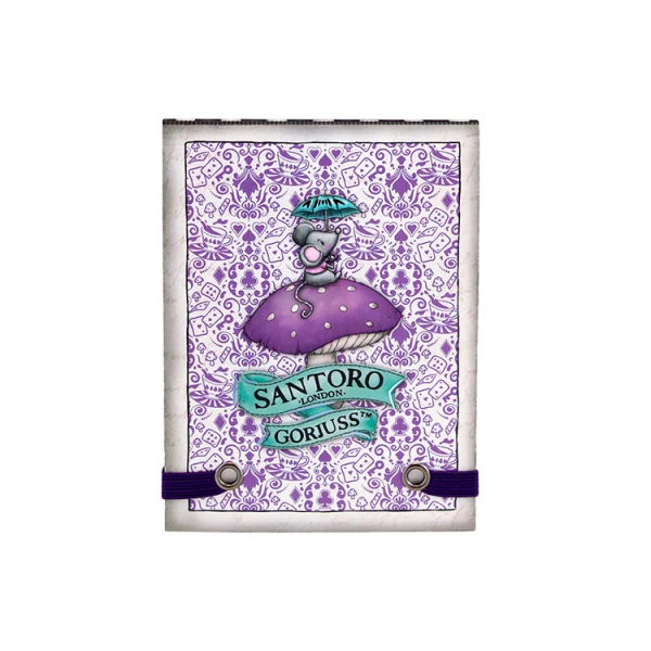 GORJUSS POCKET NOTEBOOK WONDERLAND A LITTLE MORE TEA