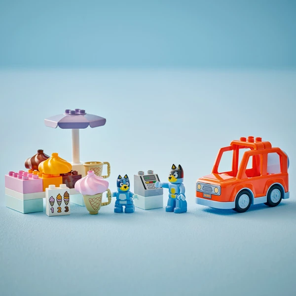 LEGO® DUPLO® BLUEY ICE CREAM TRIP WITH BLUEY