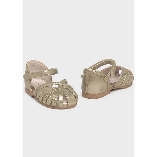 MAYORAL SANDALS CLOSED GOLD  