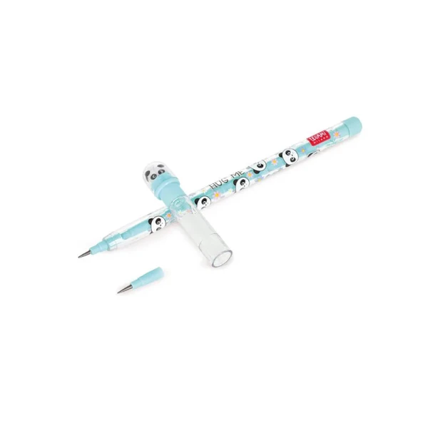LEGAMI STACKABLE PENCIL WITH ERASER TAKE A TIP - PANDA