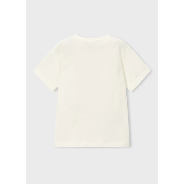 MAYORAL BLOUSE SHORT SLEEVES LEAGUE CREAM 