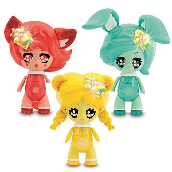 GLIMMIES FRIENDS SET 3 DOLLS - 2 DESIGNS