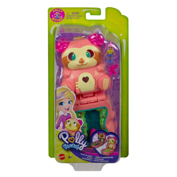POLLY POCKET ΜΙΝΙ ΣΕΤΑΚΙ FLIP & REVEAL - ΒΡΑΔΥΠΟΥΣ