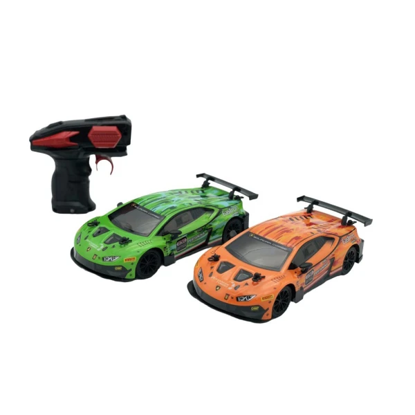 RW RC RACING CARS ΤΗΛΕΚΑΤΕΥΘΥΝΟΜΕΝΟ ΑΥΤΟΚΙΝΗΤΟ 1:24 LAMBORGHINI HURACAN GT3 DTM ΠΟΡΤΟΚΑΛΙ