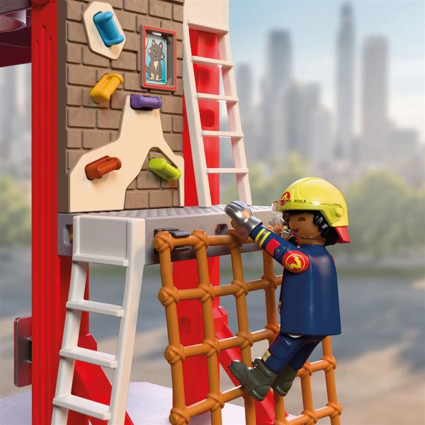 PLAYMOBIL CITY ACTION ΠΥΡΟΣΒΕΣΤΙΚΟΣ ΣΤΑΘΜΟΣ