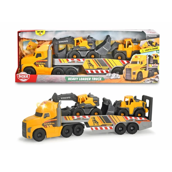 DICKIE TOYS MACK - VOLVO HEAVY LOADER TRUCK
