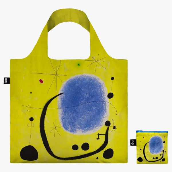 LOQI ΤΣΑΝΤΑ TOTE ΑΝΑΚΥΚΛΩΜΕΝΗ - JOAN MIRO THE GOLD OF THE AZURE