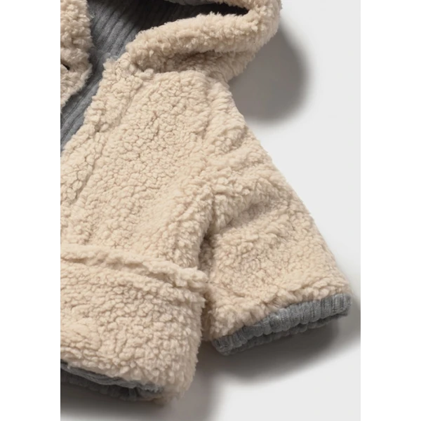 MAYORAL COAT REVERSIBLE SHEEP GREY 