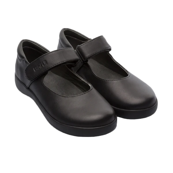 CAMPER KIDS SHOE GIRL No 26-27 SPIRAL COMET BLACK