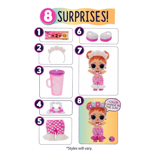 LOL SURPRISE SUNSHINE DOLL TRANSFORMATION