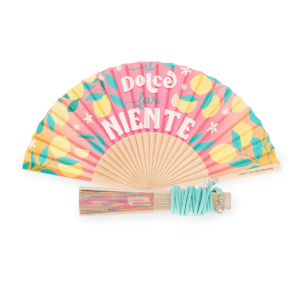 LEGAMI FOLDING PAPER FAN DOLCE FAR NIENTE