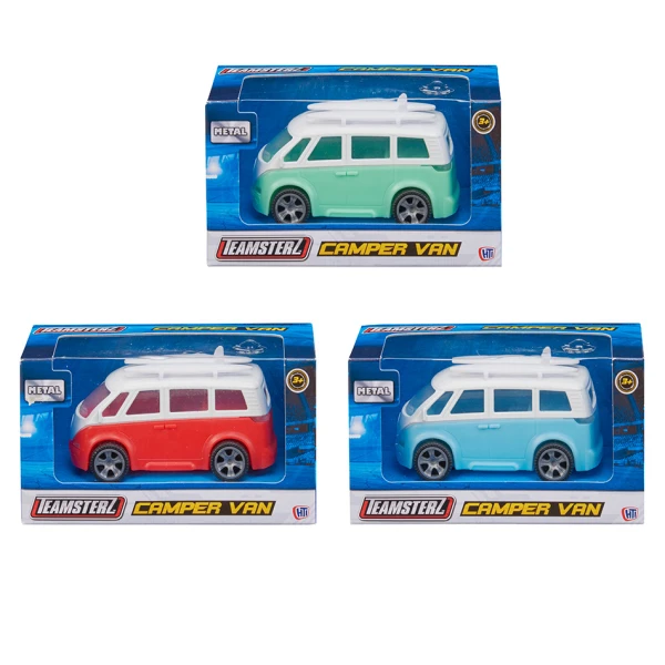 TEAMSTERZ ΟΧΗΜΑΤΑ 1:43 CAMPER VAN - 3 ΧΡΩΜΑΤΑ