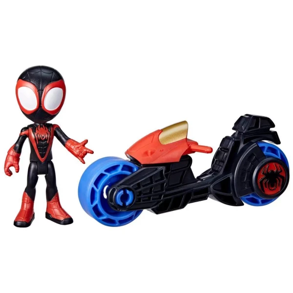 SPIDEY AND HIS AMAZING FRIENDS MILES MORALES ΜΕ ΜΟΤΟΣΥΚΛΕΤΑ