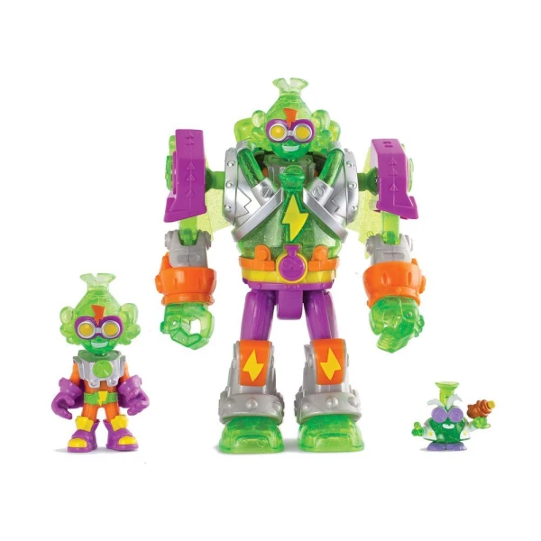 SUPERTHINGS SUPERBOT MICRO CREATURES WITH MEGA-K FIGURES FOR 3+ YEARS